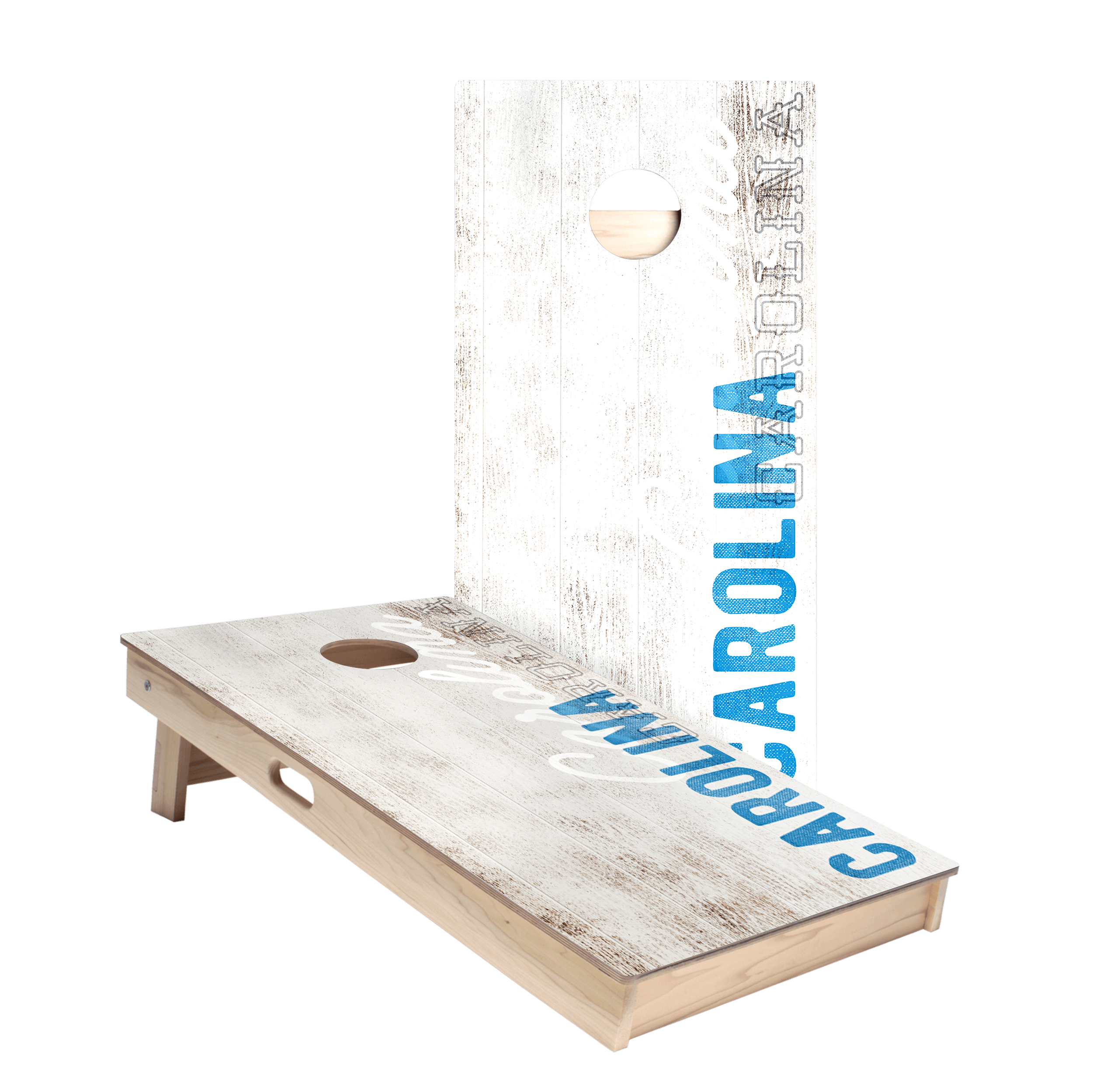 Carolina Football Vintage Gameday Star Cornhole Boards