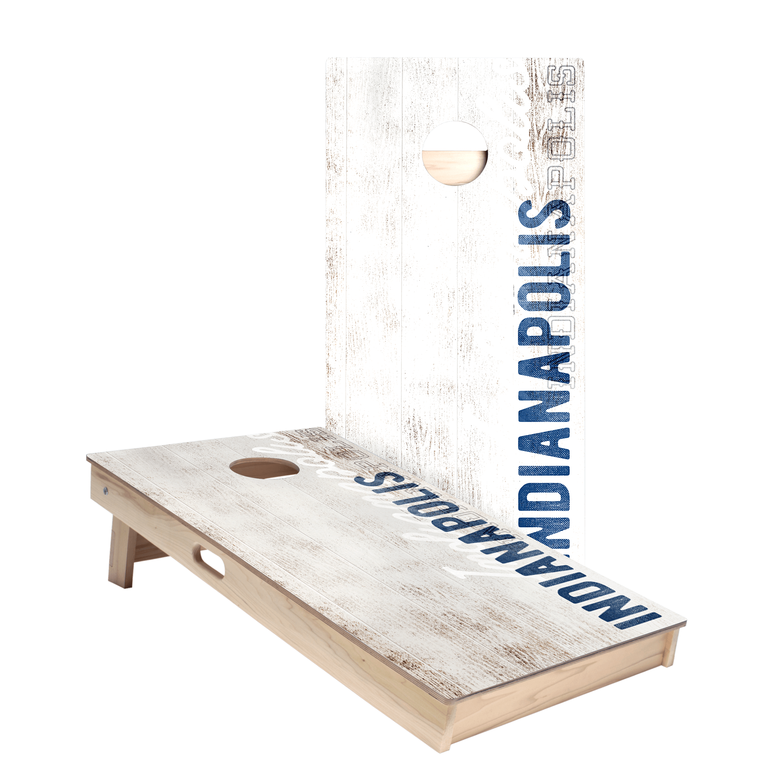 Indianapolis Football Vintage Gameday Star Cornhole Boards
