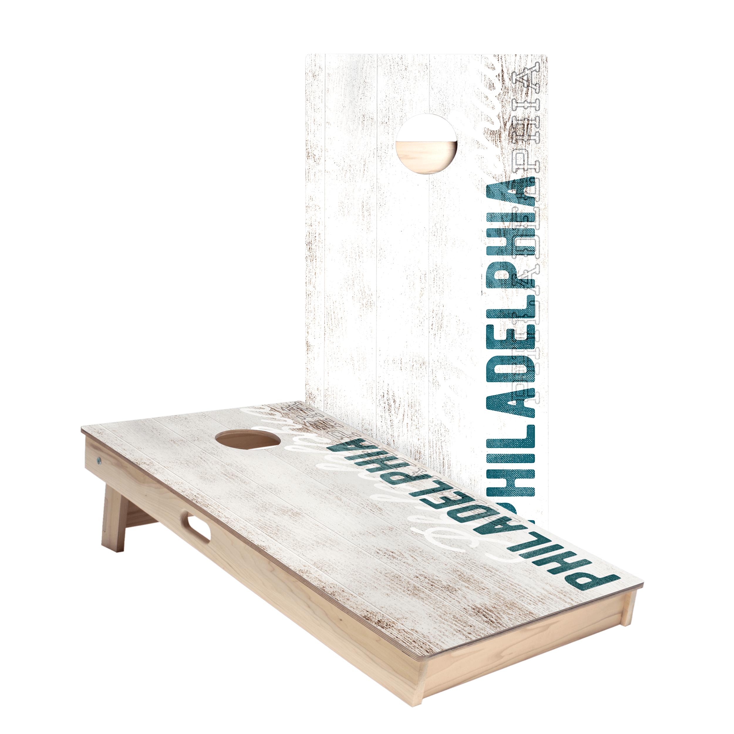 Philadelphia Football Vintage Gameday Star Cornhole Boards