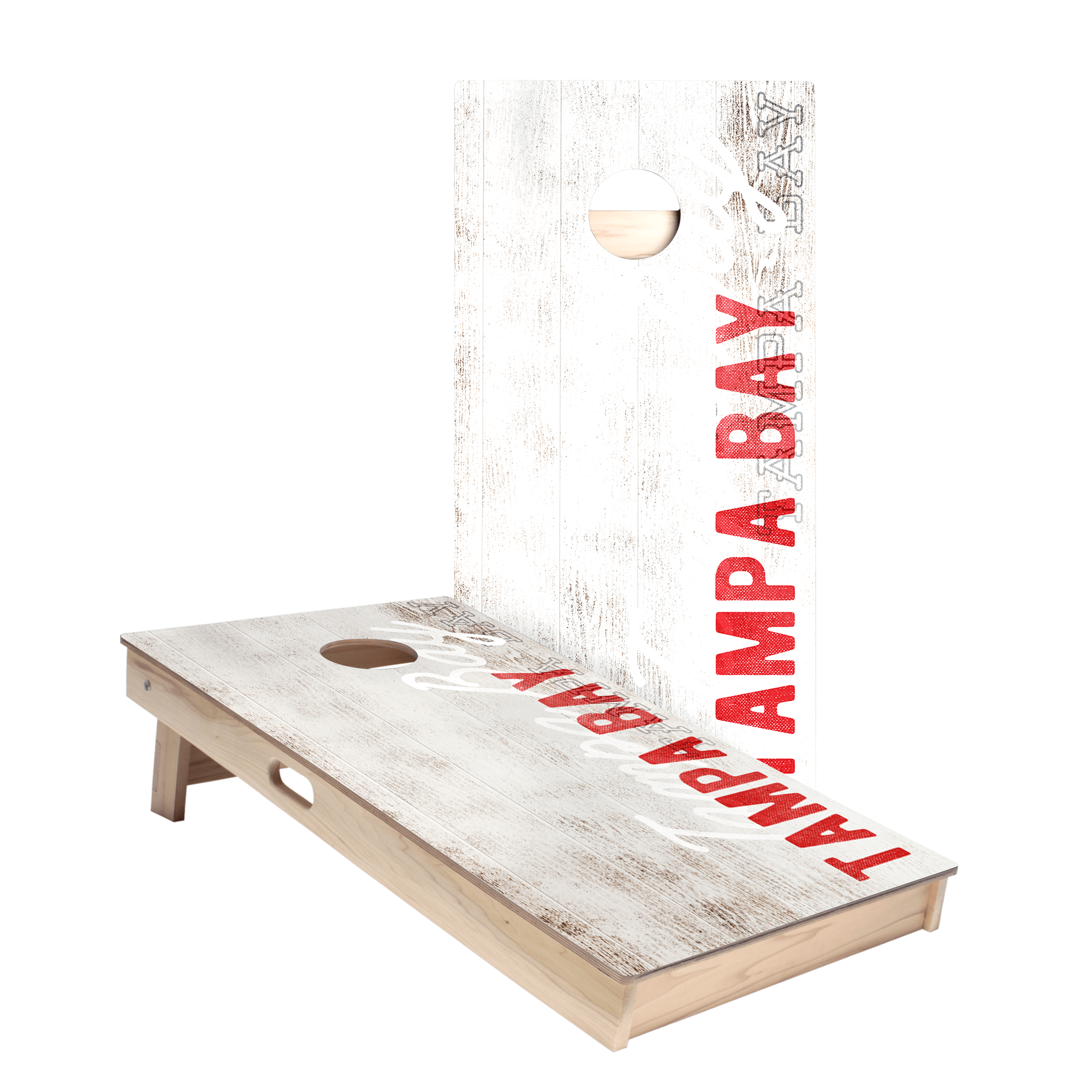 Tampa Bay Football Vintage Gameday Star Cornhole Boards
