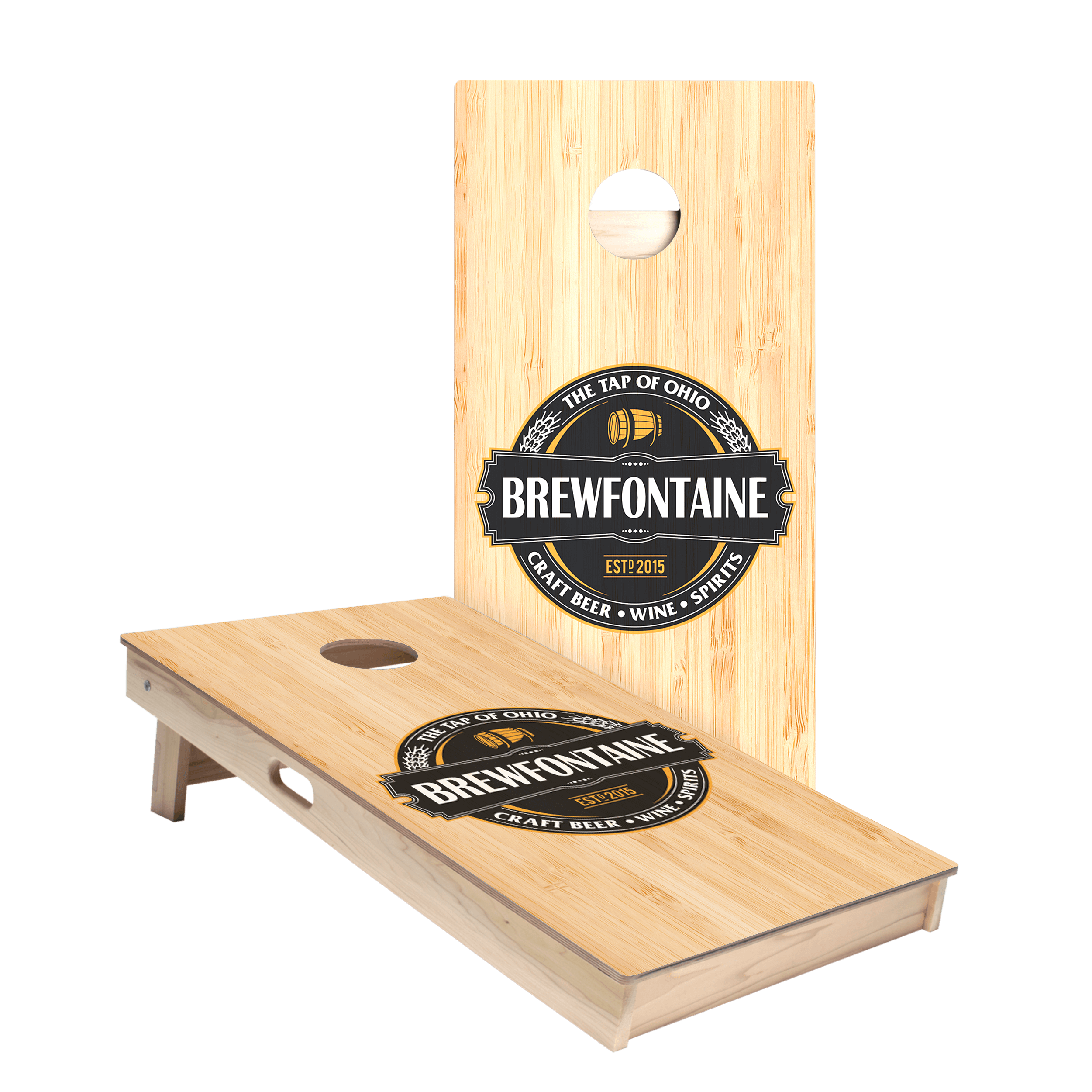 Brewfontaine Star Cornhole Boards