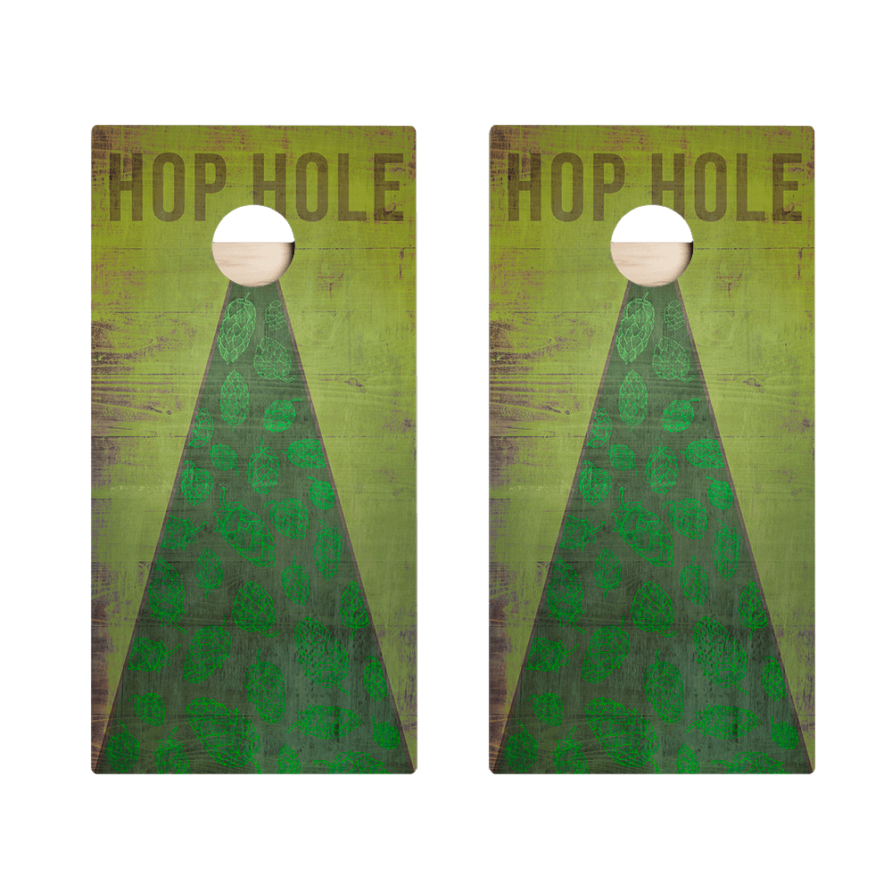 Hop Hole Star Cornhole Boards