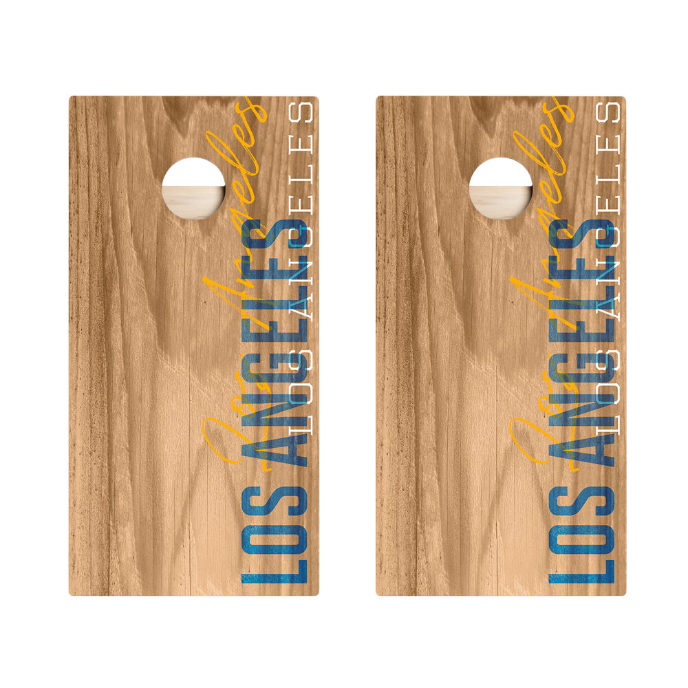 Los Angeles Campus Gameday Star Cornhole Boards