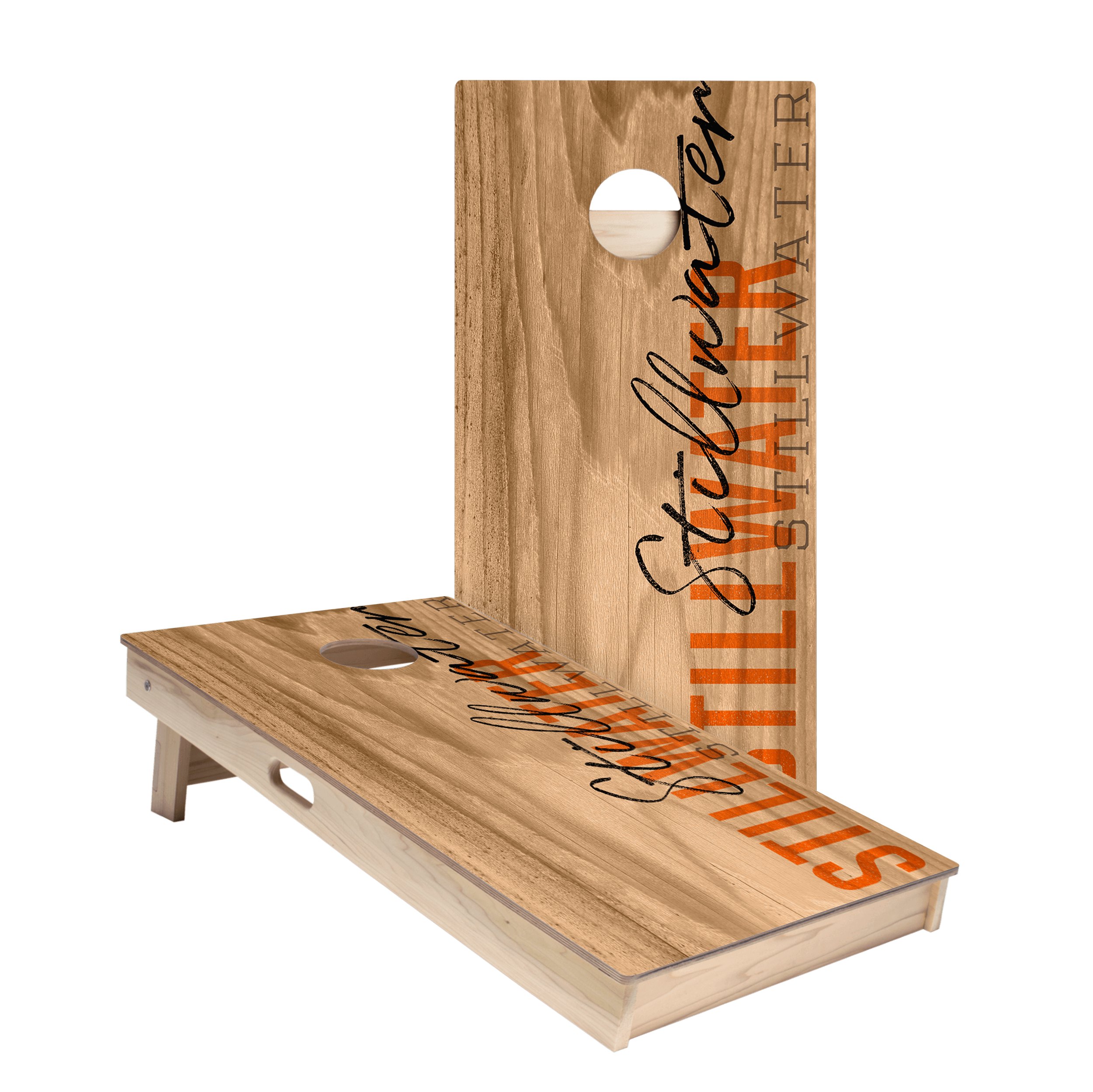 Stillwater Campus Gameday Star Cornhole Boards