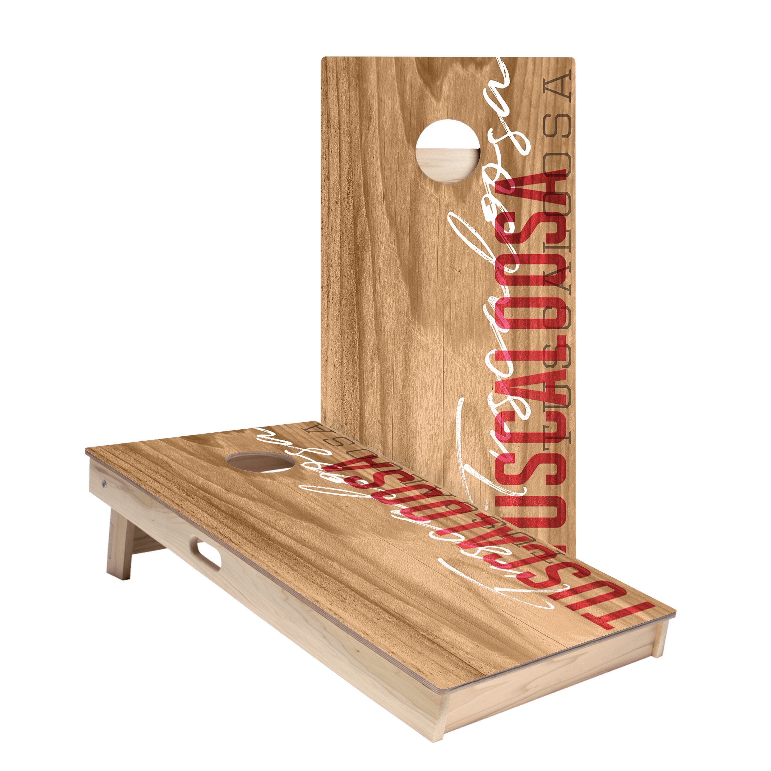 Tuscaloosa Campus Gameday Star Cornhole Boards