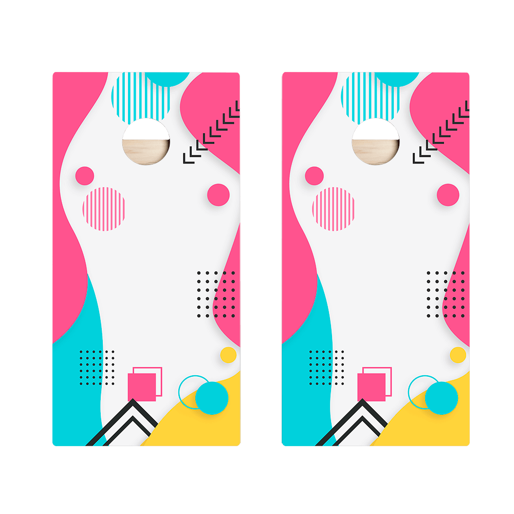 80s Pop Art Star Cornhole Boards