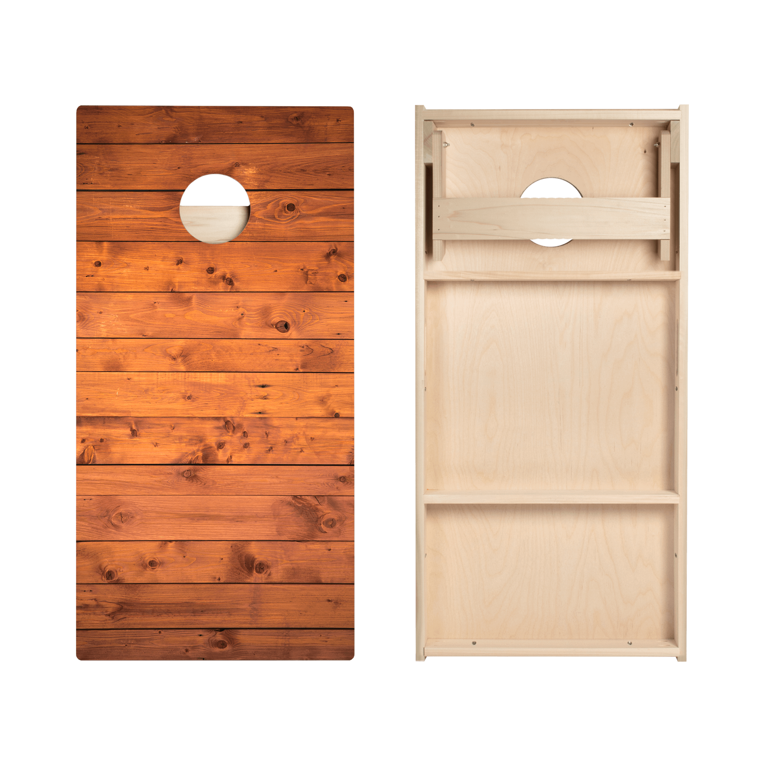 Barn Wood Star Cornhole Boards