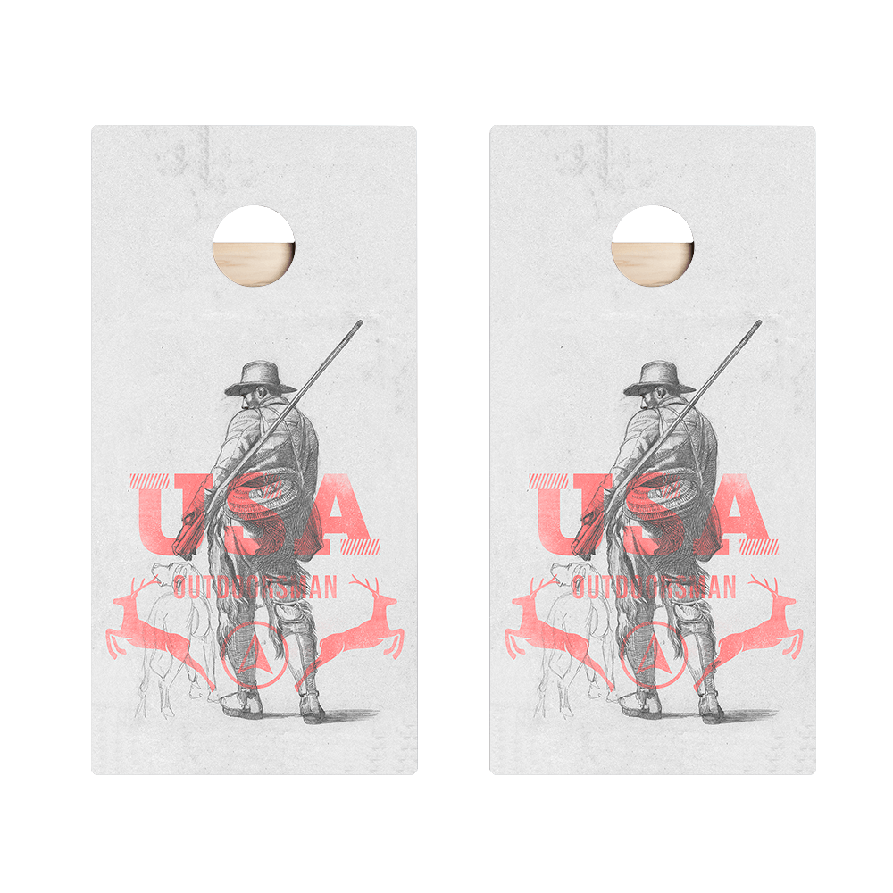 USA Outdoorsman Star Cornhole Boards