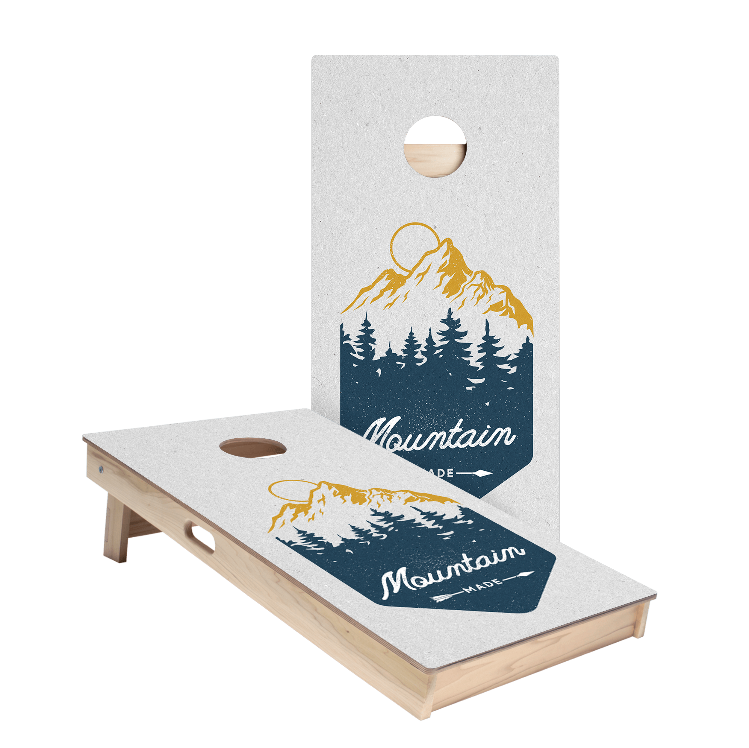 Mountain Made Star Cornhole Boards