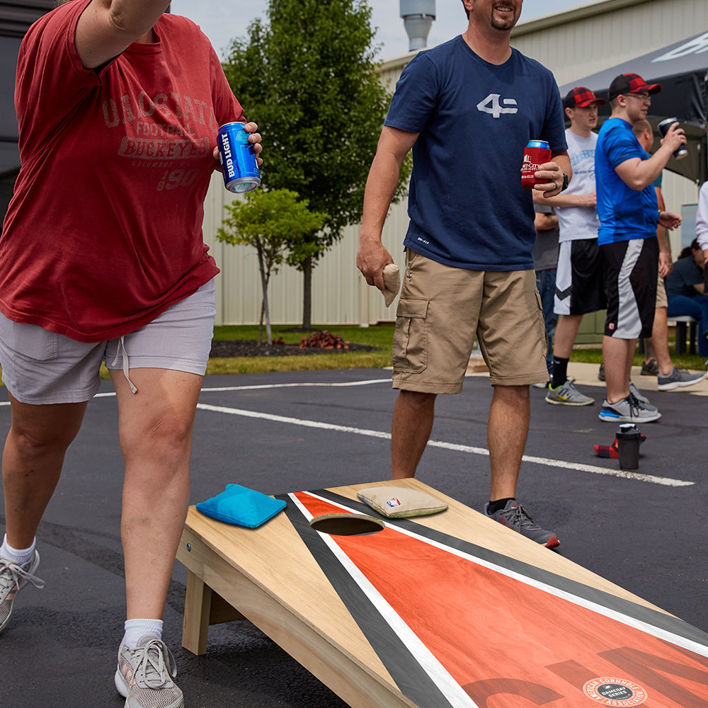 Cincinnati Football Gameday Classic Triangle Star Cornhole Boards