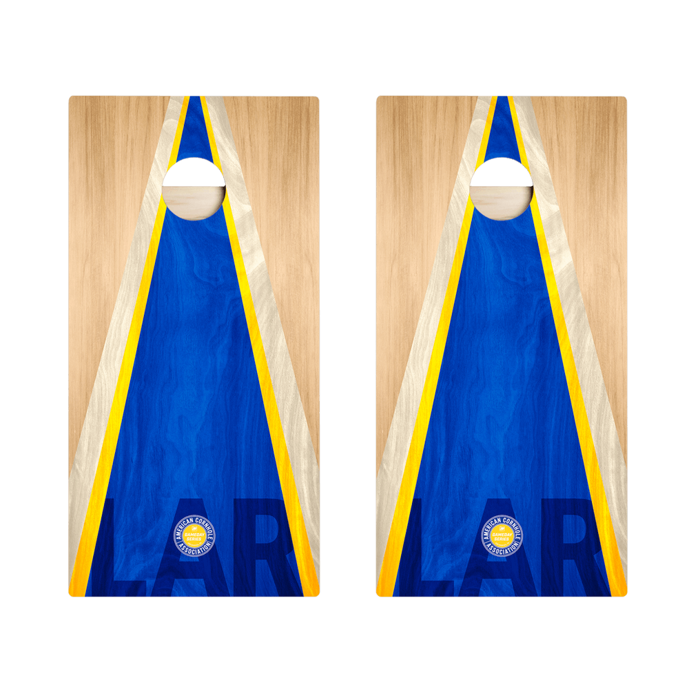 Los Angeles LAR Football Gameday Classic Triangle Star Cornhole Boards