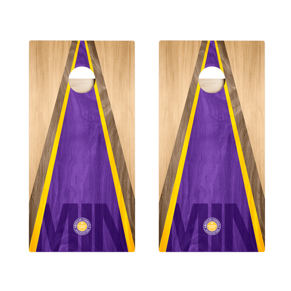 Minnesota Football Gameday Classic Triangle Star Cornhole Boards
