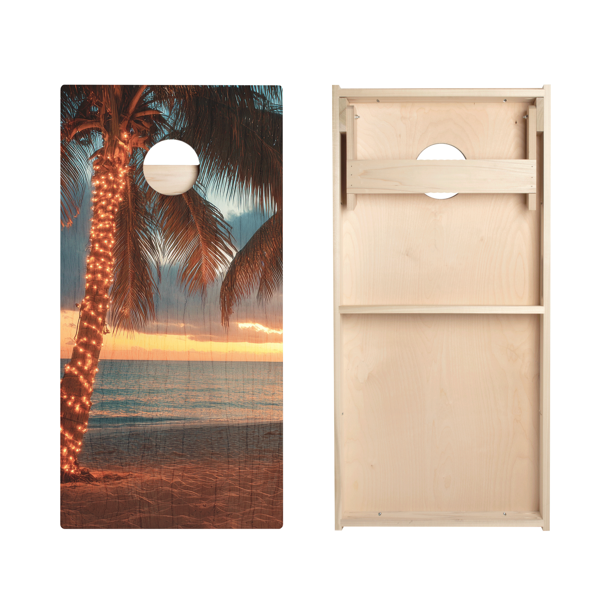 Tropical Christmas Limited Edition Star Cornhole Boards | 12.24 Drop