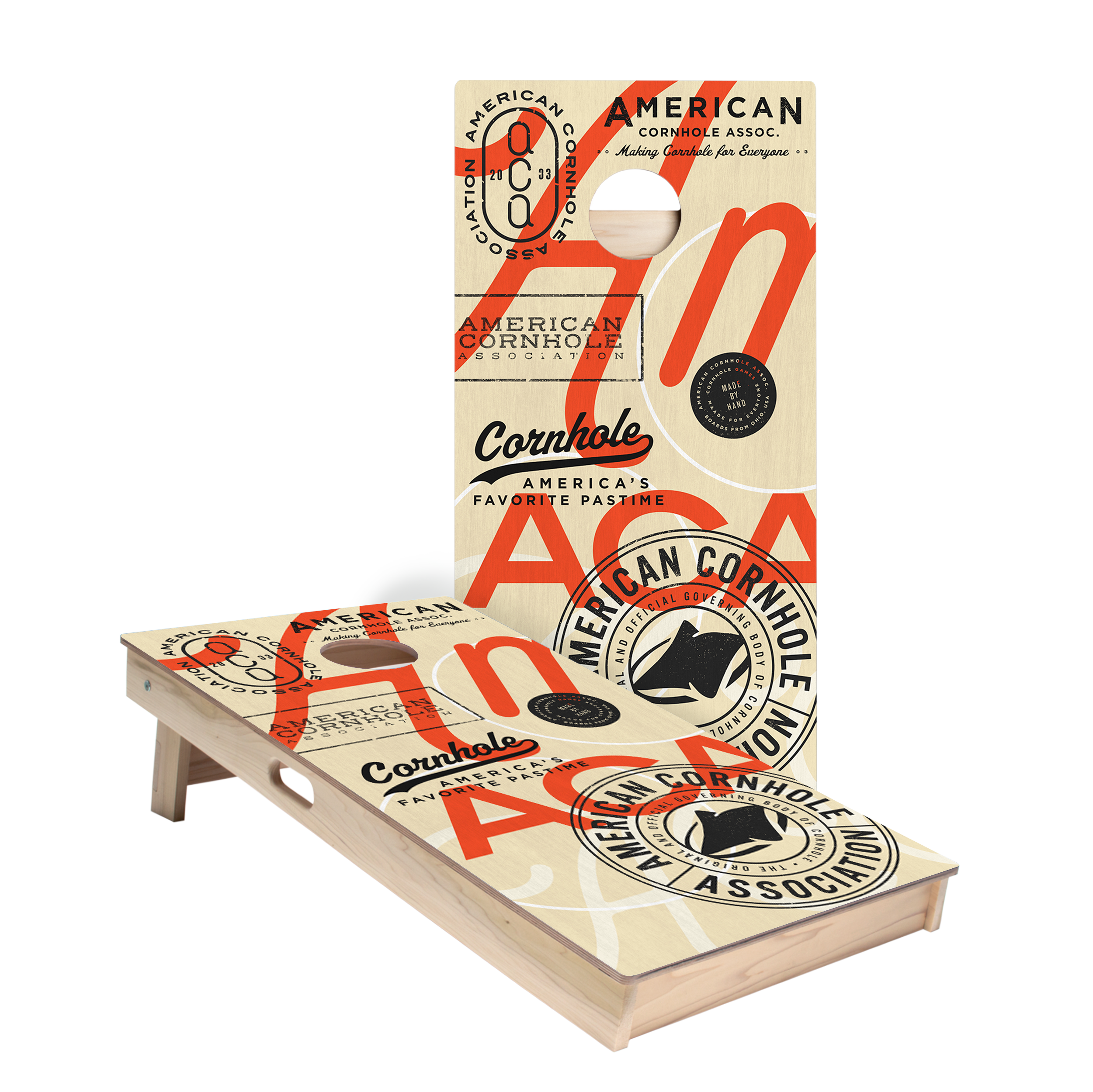 ACA Vintage Logos Cornhole Boards