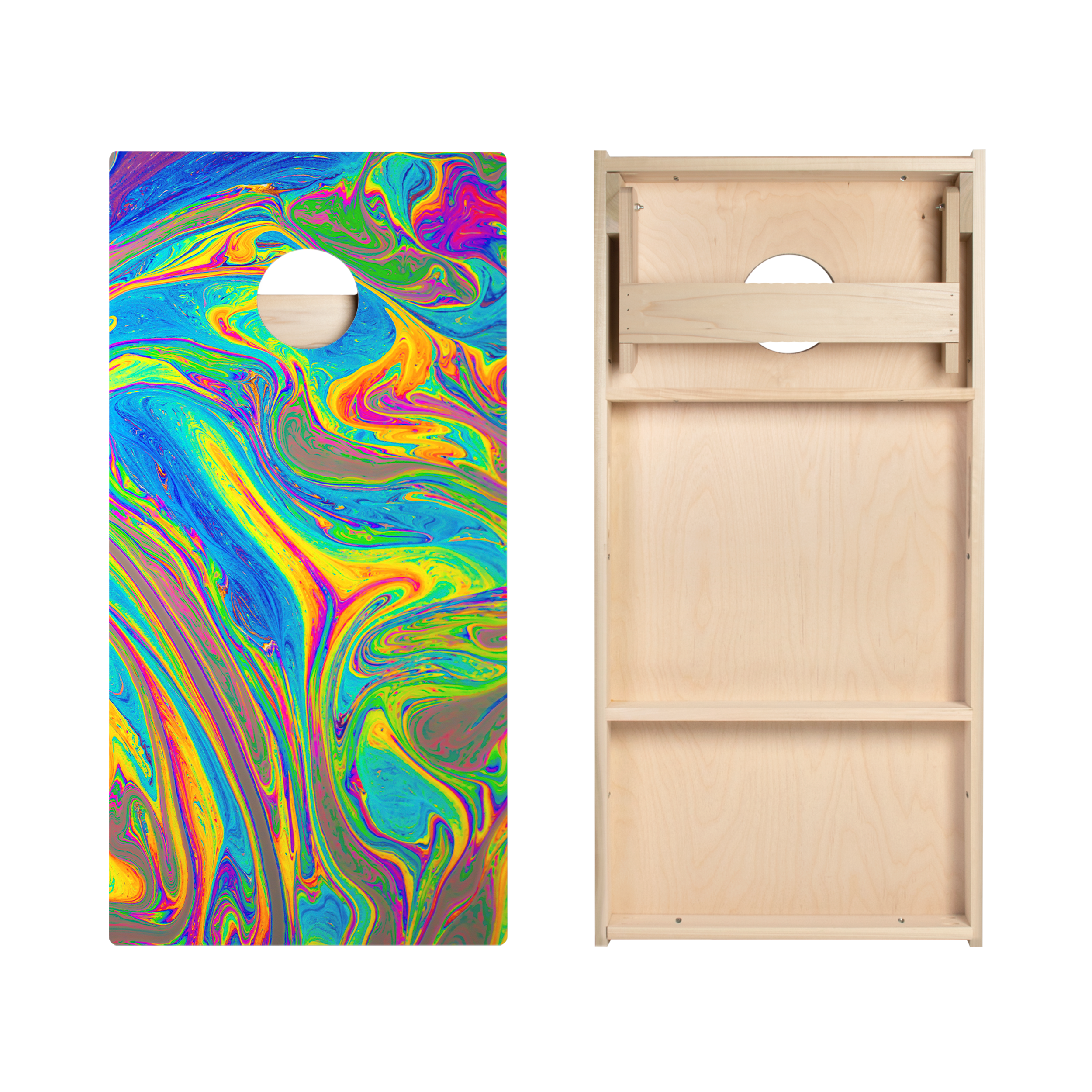 Prism Spectrum Star Cornhole Boards