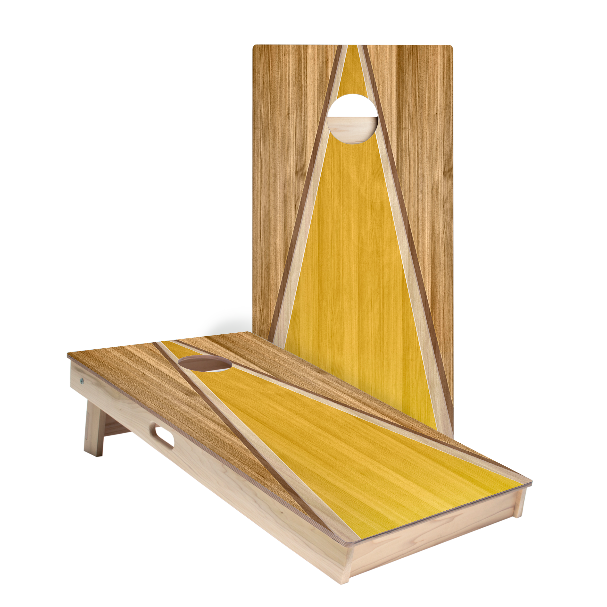 Bamboo Classic Triangle Star Cornhole Boards