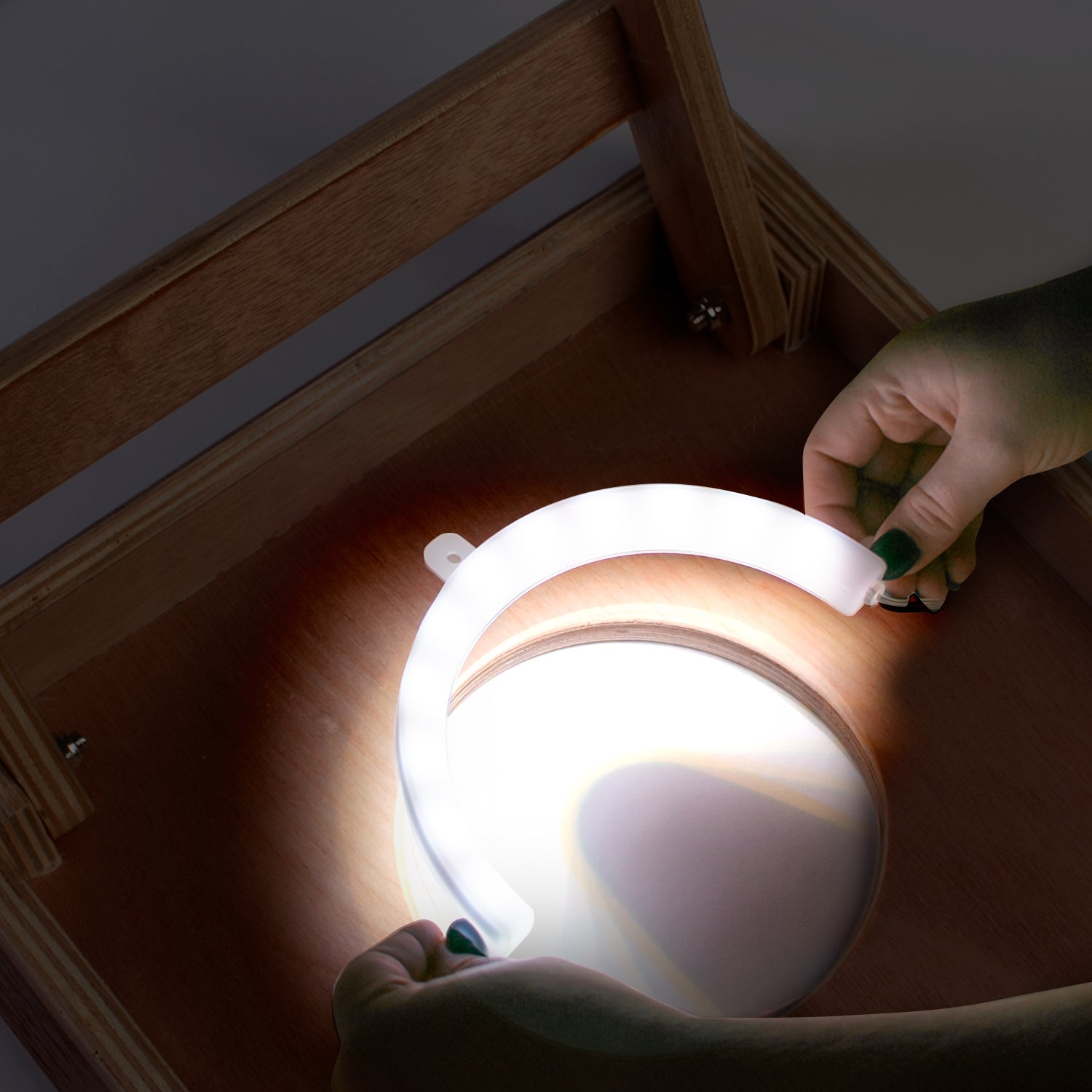 Mini Eclipse LED Cornhole Boards Lighting Kit