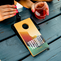 Mini Tabletop Cornhole Games Icon Menu Collection