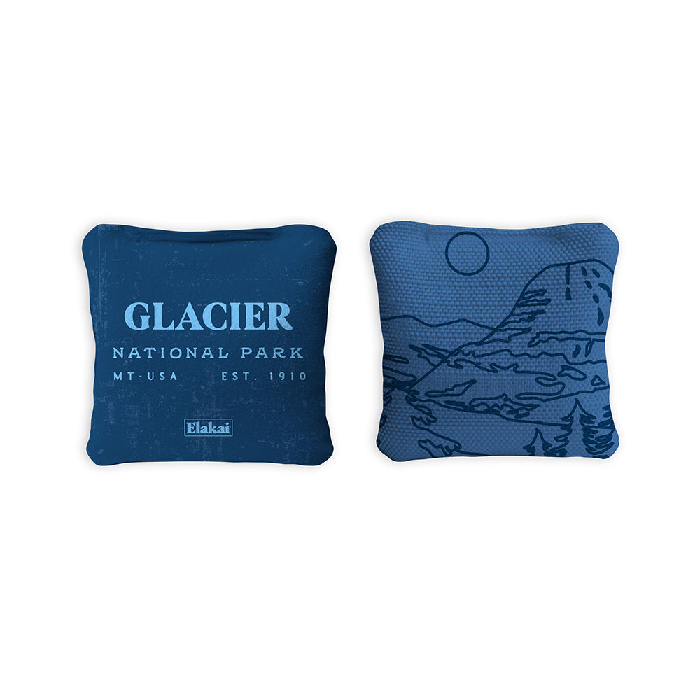 National Parks Glacier Travel-Size Cornhole Bags