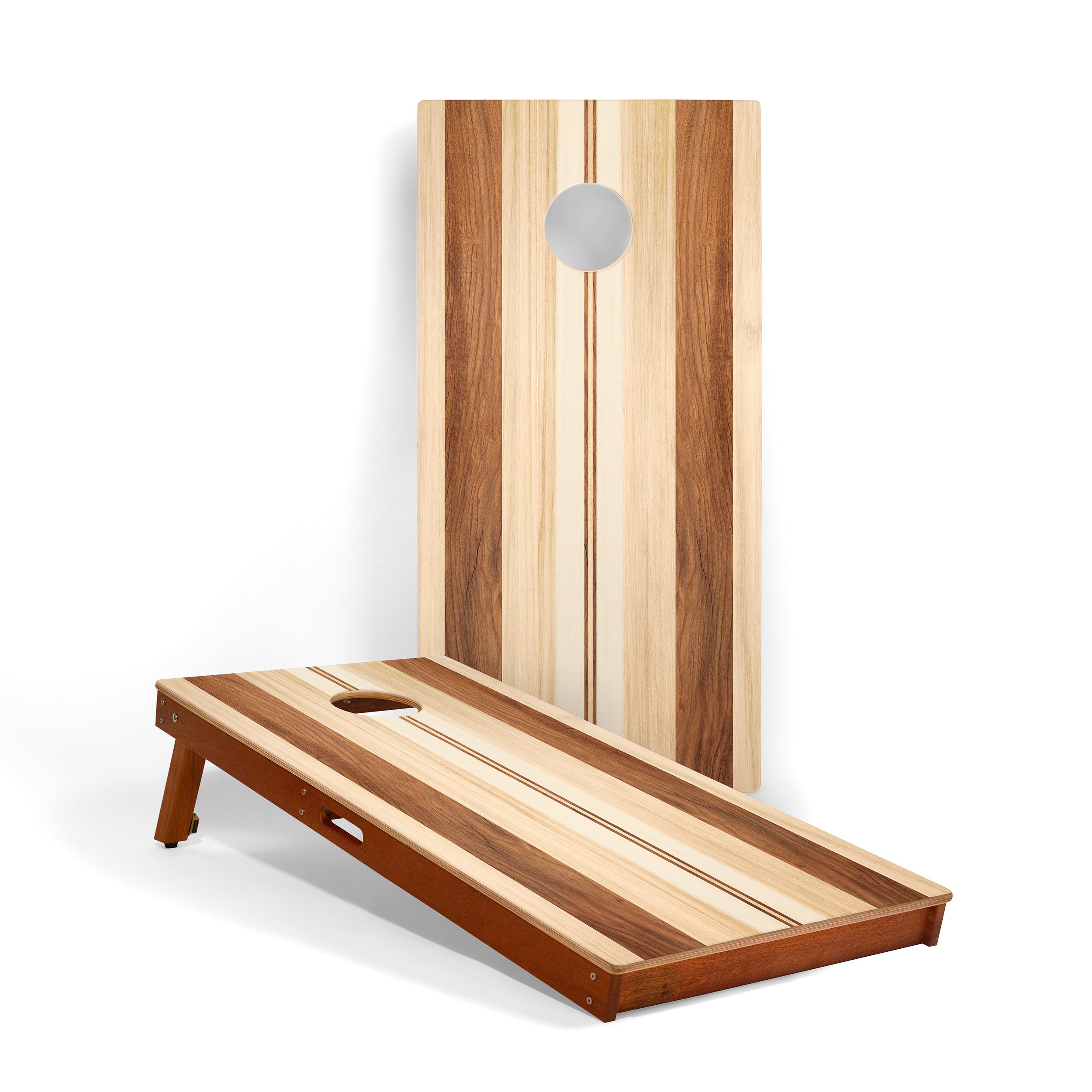 2x4 Medina Stripes Cornhole Boards