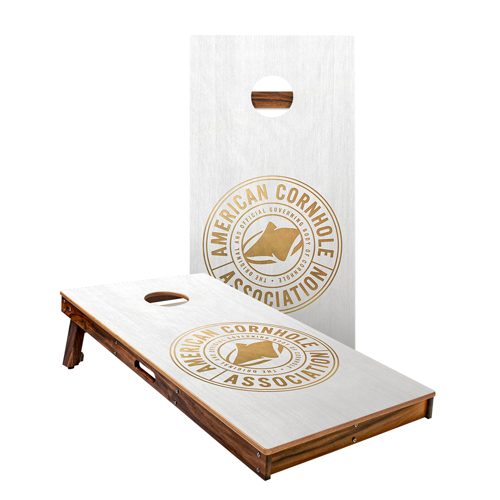 Gold ACA Badge Gold Series Cornhole Boards