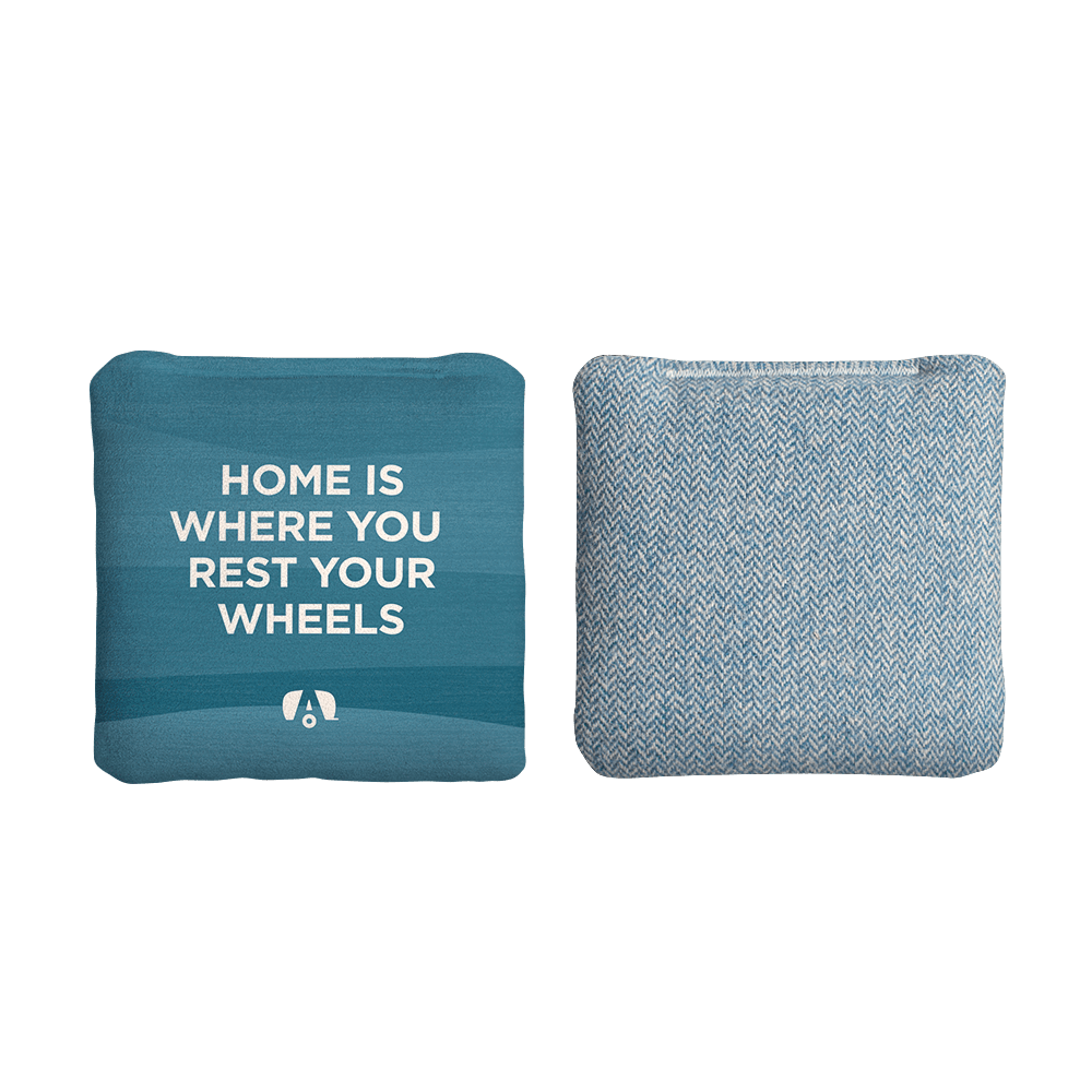 Airstream Home Blue Synergy Soft Cornhole Bags, Blue - American Cornhole Association