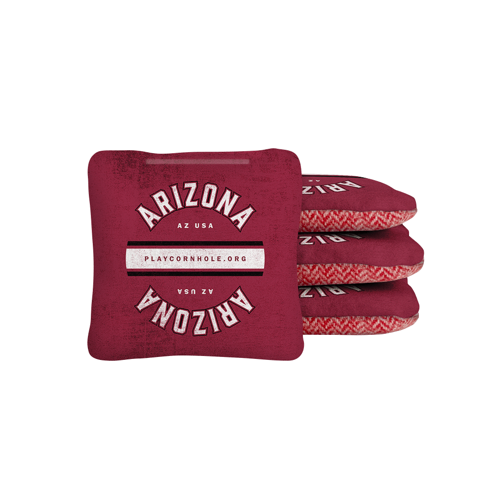 Arizona Football Gameday Backyard 1x2 ft Cornhole Board Set - WACA - 500424 - WB | American Cornhole Association