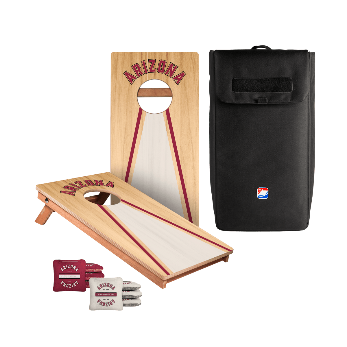 Arizona Football Gameday Backyard 1x2 ft Cornhole Board Set - WACA - 500424 - WB | American Cornhole Association