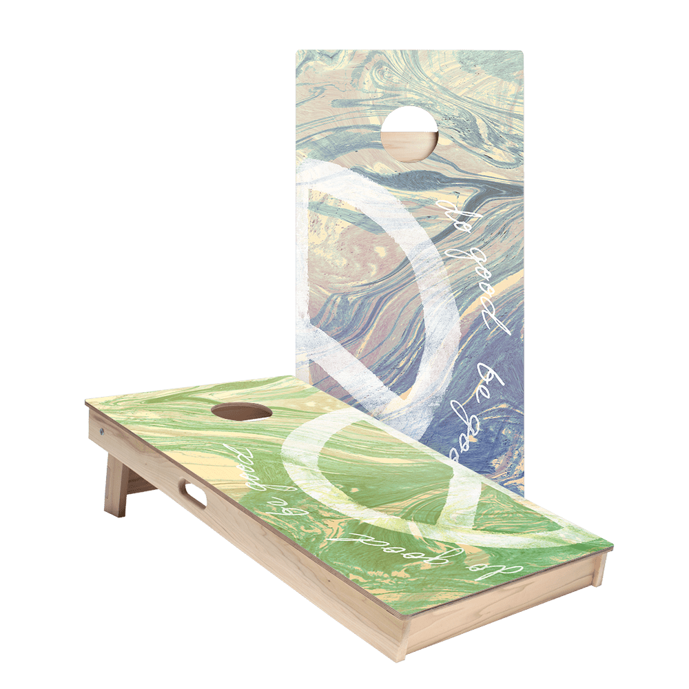 Be Good, Do Good Peace Star Cornhole Boards, - American Cornhole Association