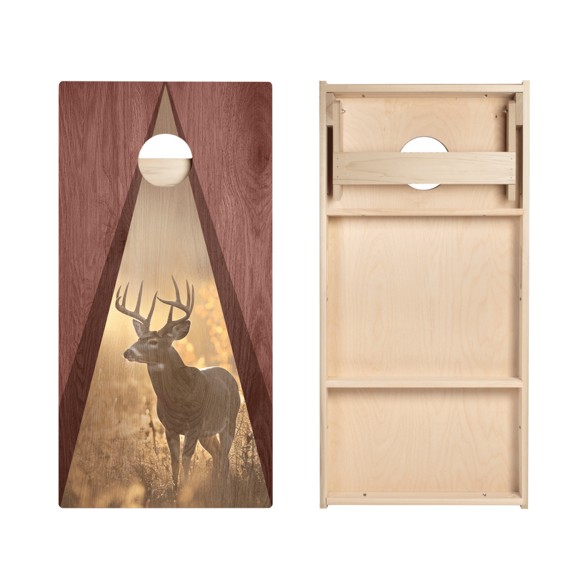 Big Buck Triangle Star Cornhole Boards, - American Cornhole Association
