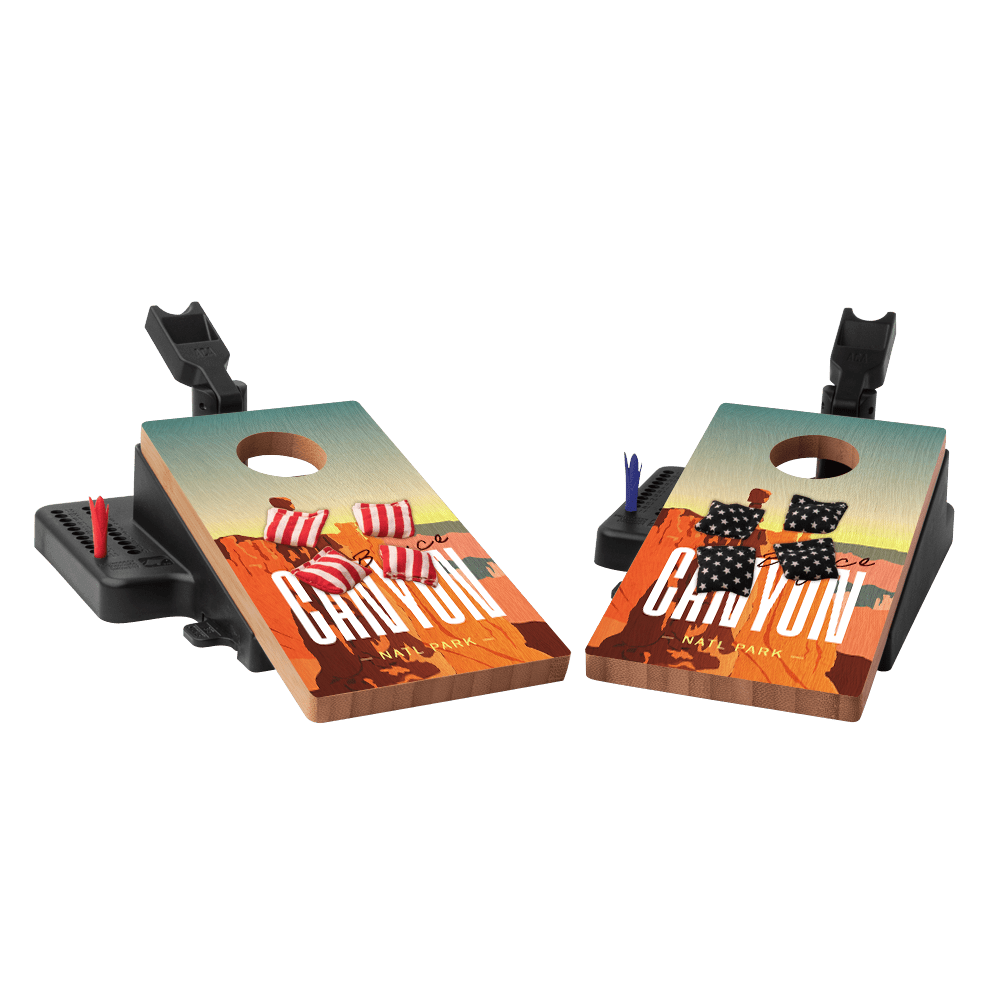 Bryce Canyon Double Chuck Mini Cornhole Tabletop Game, - American Cornhole Association