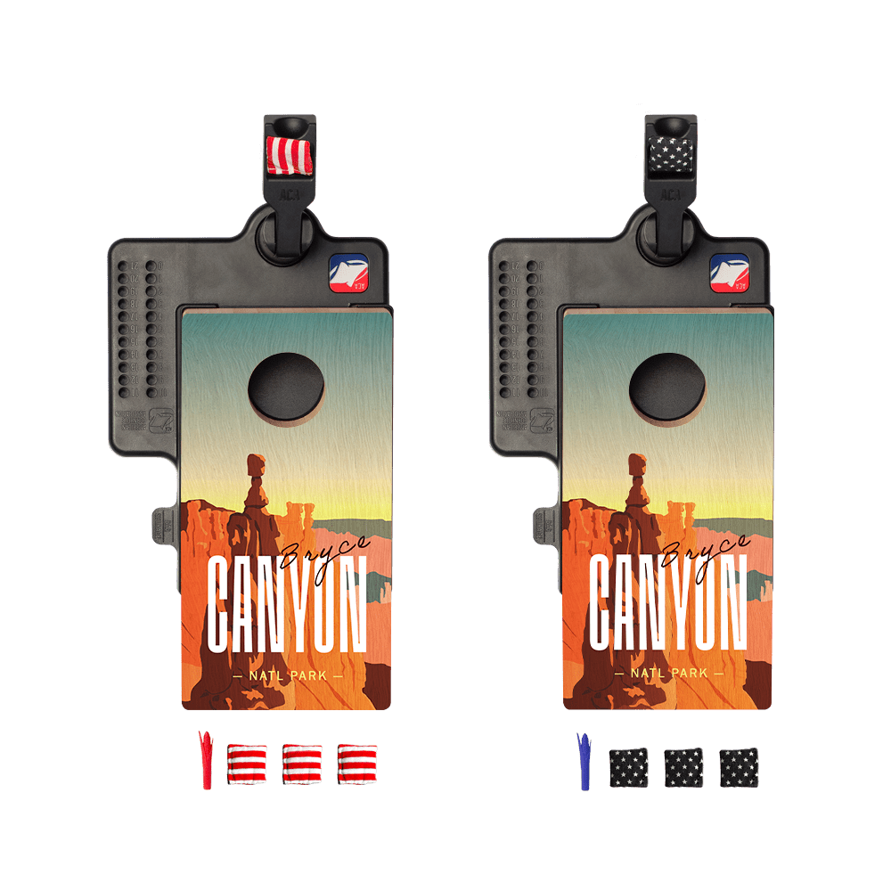 Bryce Canyon Double Chuck Mini Cornhole Tabletop Game, - American Cornhole Association