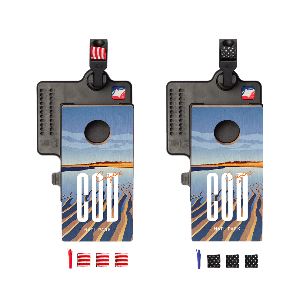 Cape Cod Double Chuck Mini Cornhole Tabletop Game, - American Cornhole Association