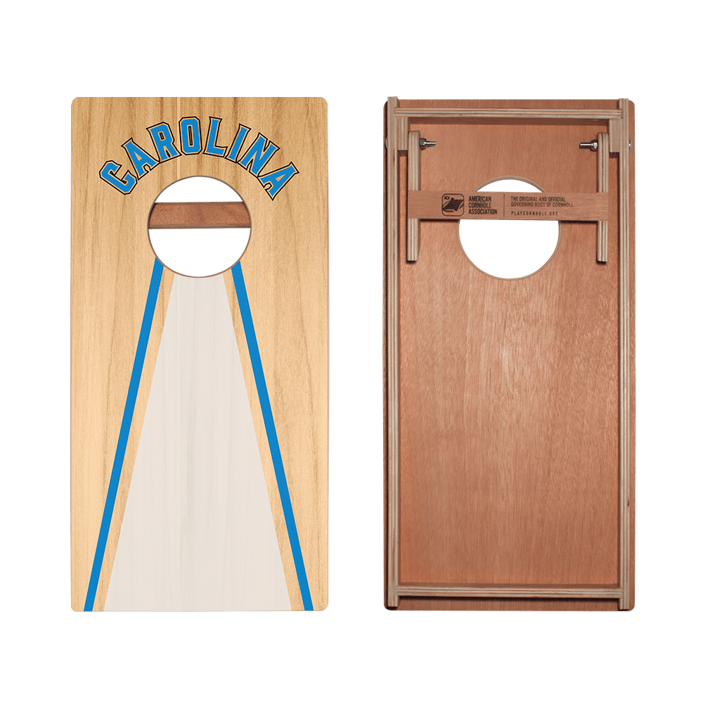 Carolina Football Gameday Backyard 1x2 ft Cornhole Board Set - WACA - 500427 - WB | American Cornhole Association