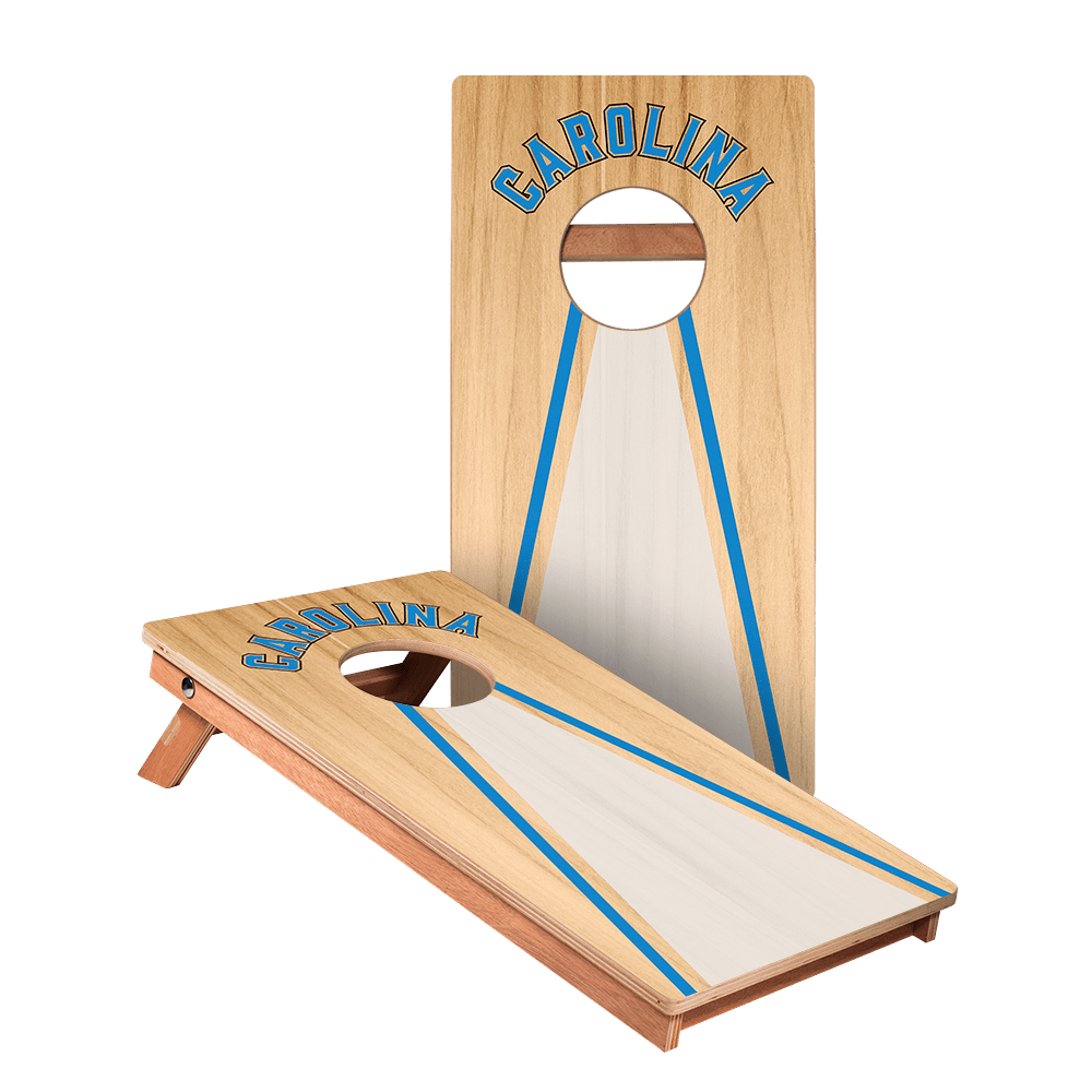 Carolina Football Gameday Backyard 1x2 ft Cornhole Board Set - WACA - 500427 - WB | American Cornhole Association
