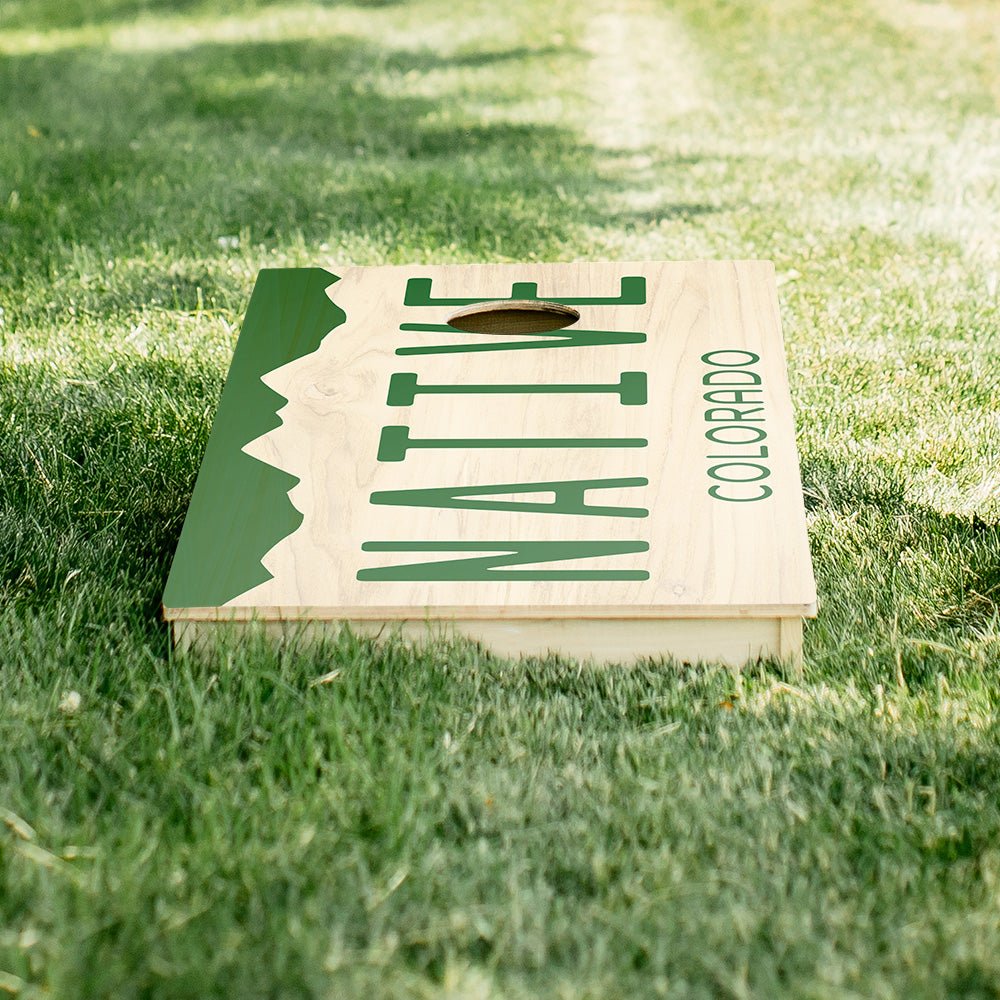 Colorado Native Star Cornhole Boards, - American Cornhole Association