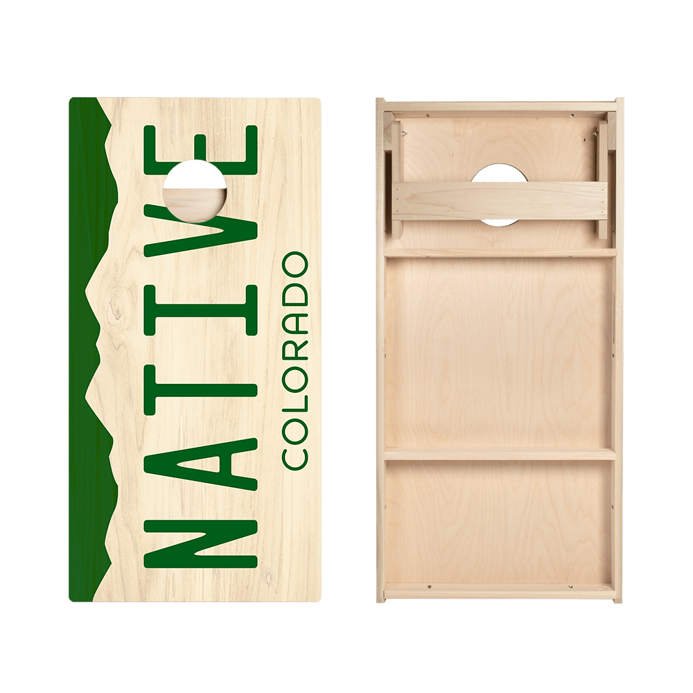 Colorado Native Star Cornhole Boards, - American Cornhole Association