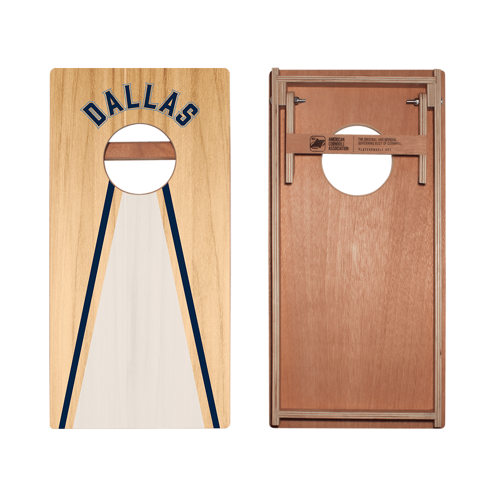 Dallas Football Gameday Backyard 1x2 ft Cornhole Board Set - WACA - 500431 - WB | American Cornhole Association
