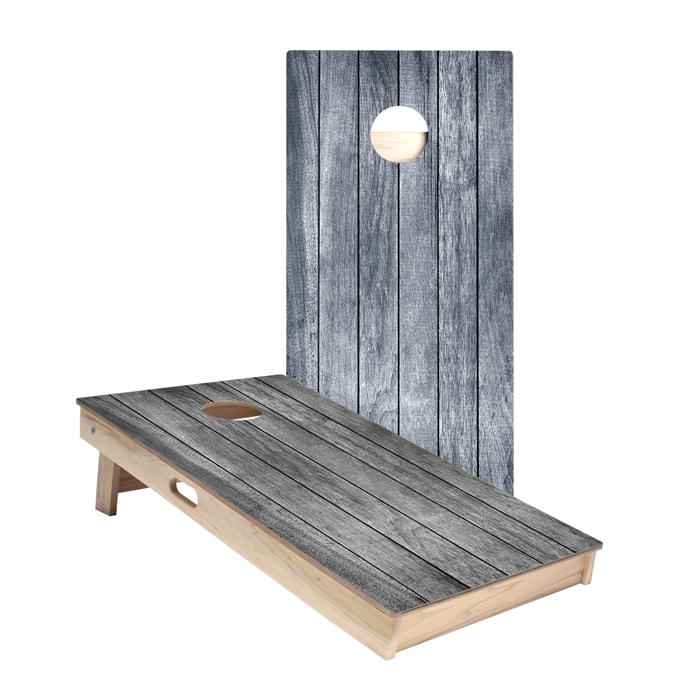 Dark Large Panel Wood Star Cornhole Boards - ACA - 000012 | American Cornhole Association