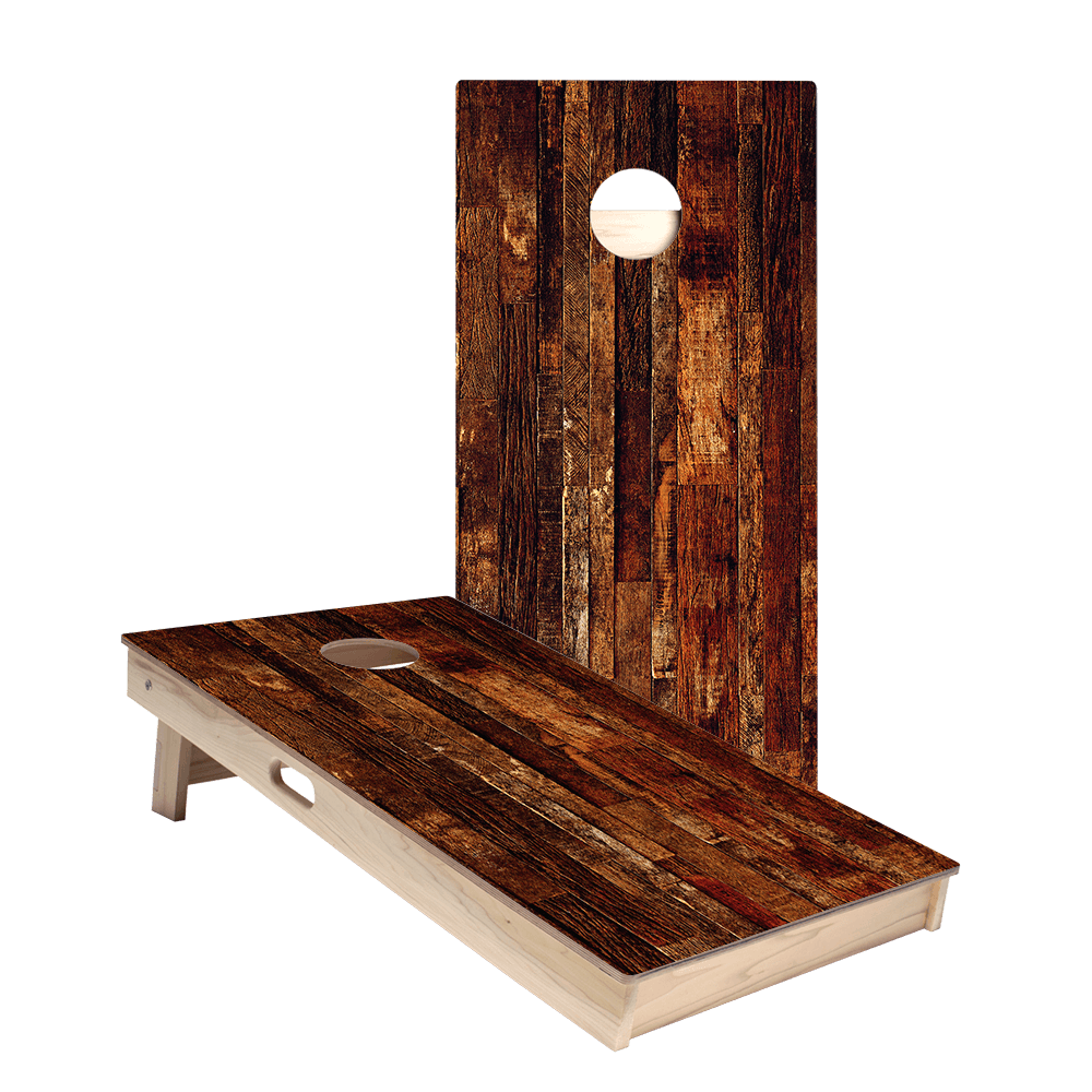 Dark Wood Star Cornhole Boards - ACA - 000011 | American Cornhole Association