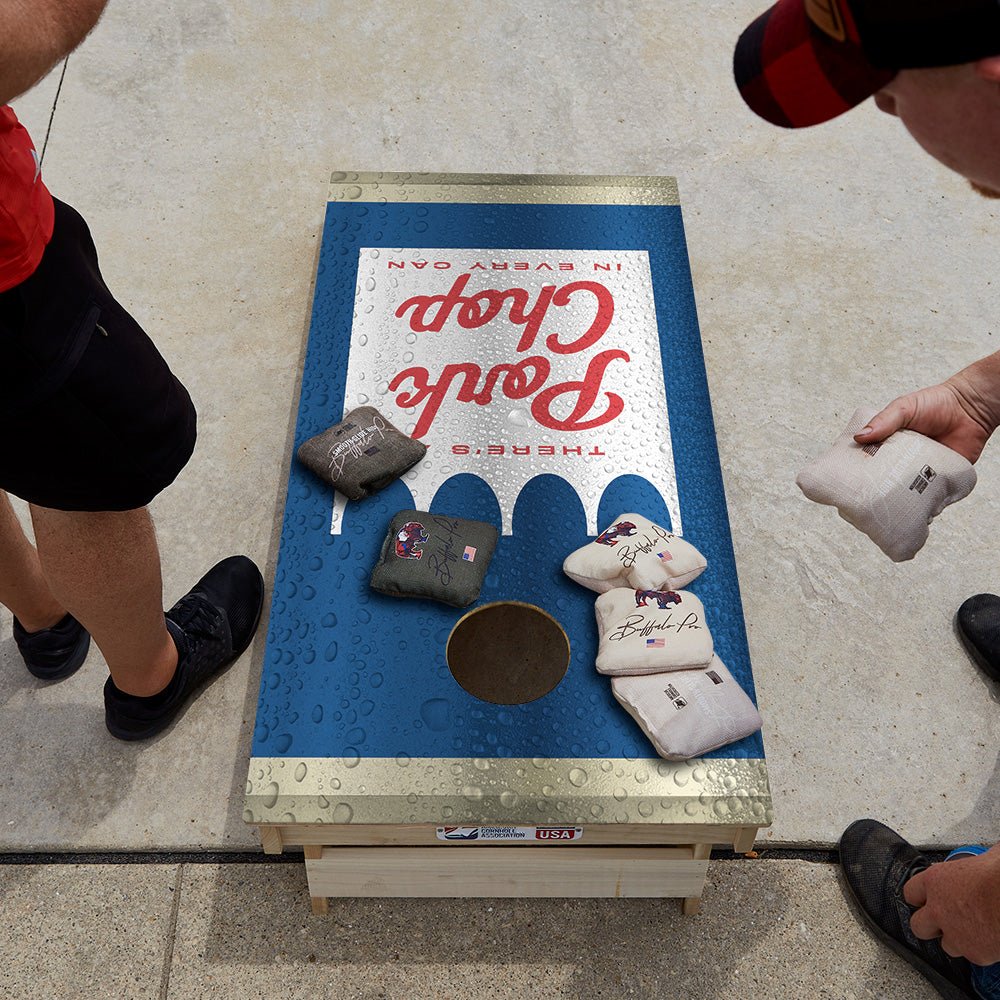Hamms Limited Edition Star Cornhole Boards | 11.25 Drop - ACA-000508 | American Cornhole Association