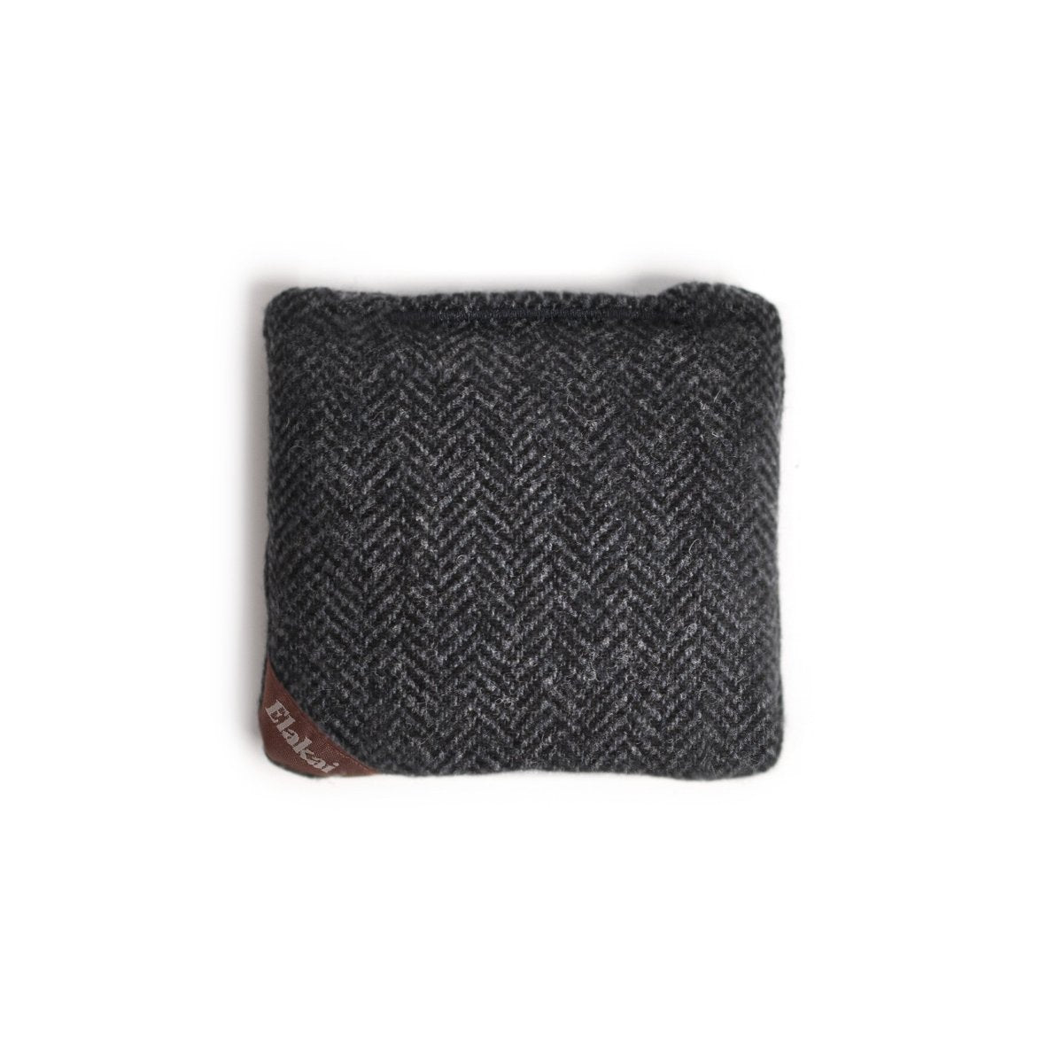 Herringbone Travel - Size Cornhole Bags, Black - American Cornhole Association
