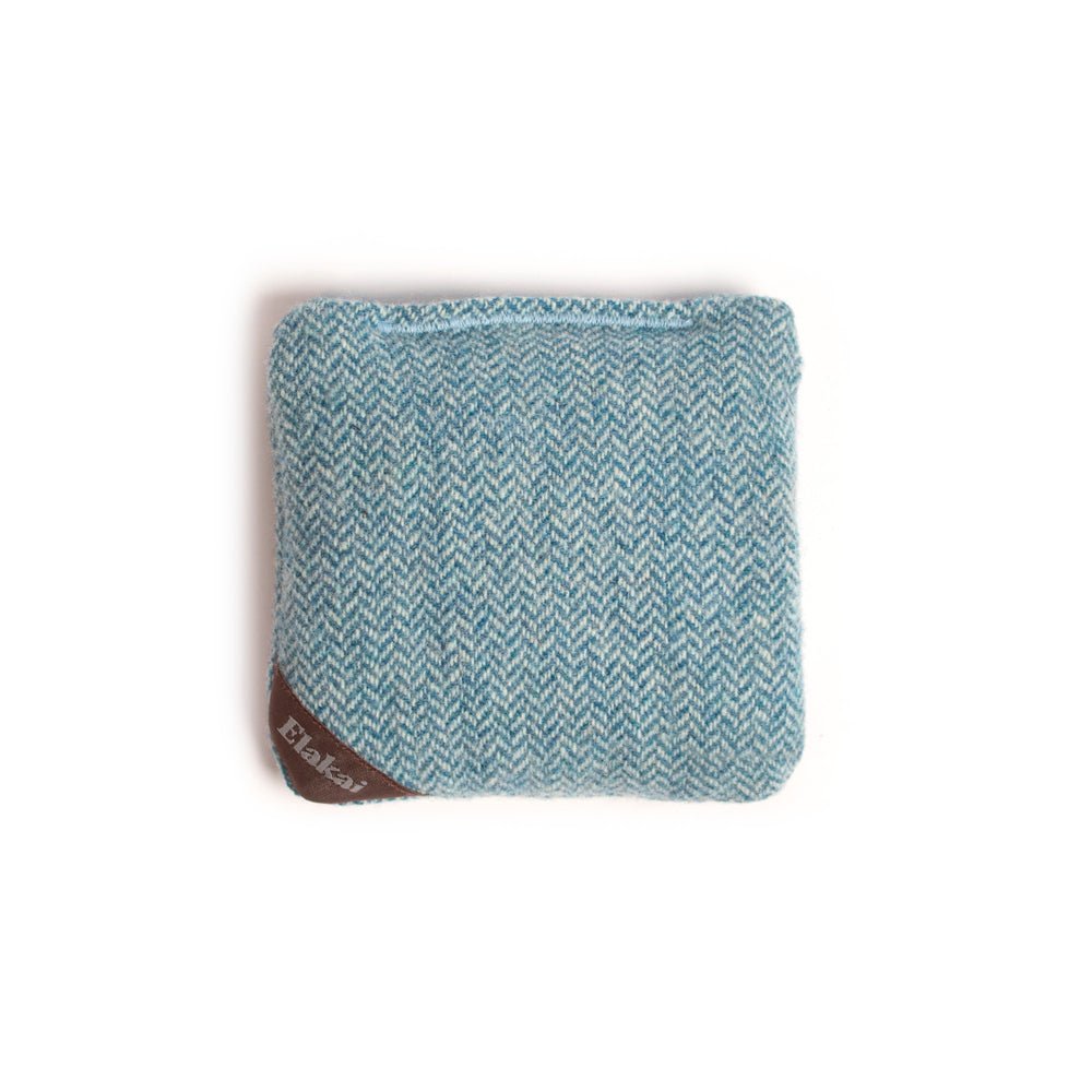 Herringbone Travel - Size Cornhole Bags, Sky Blue - American Cornhole Association