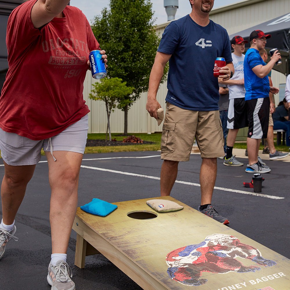 Honey Bagger Star Cornhole Boards - ACA - 000162 | American Cornhole Association