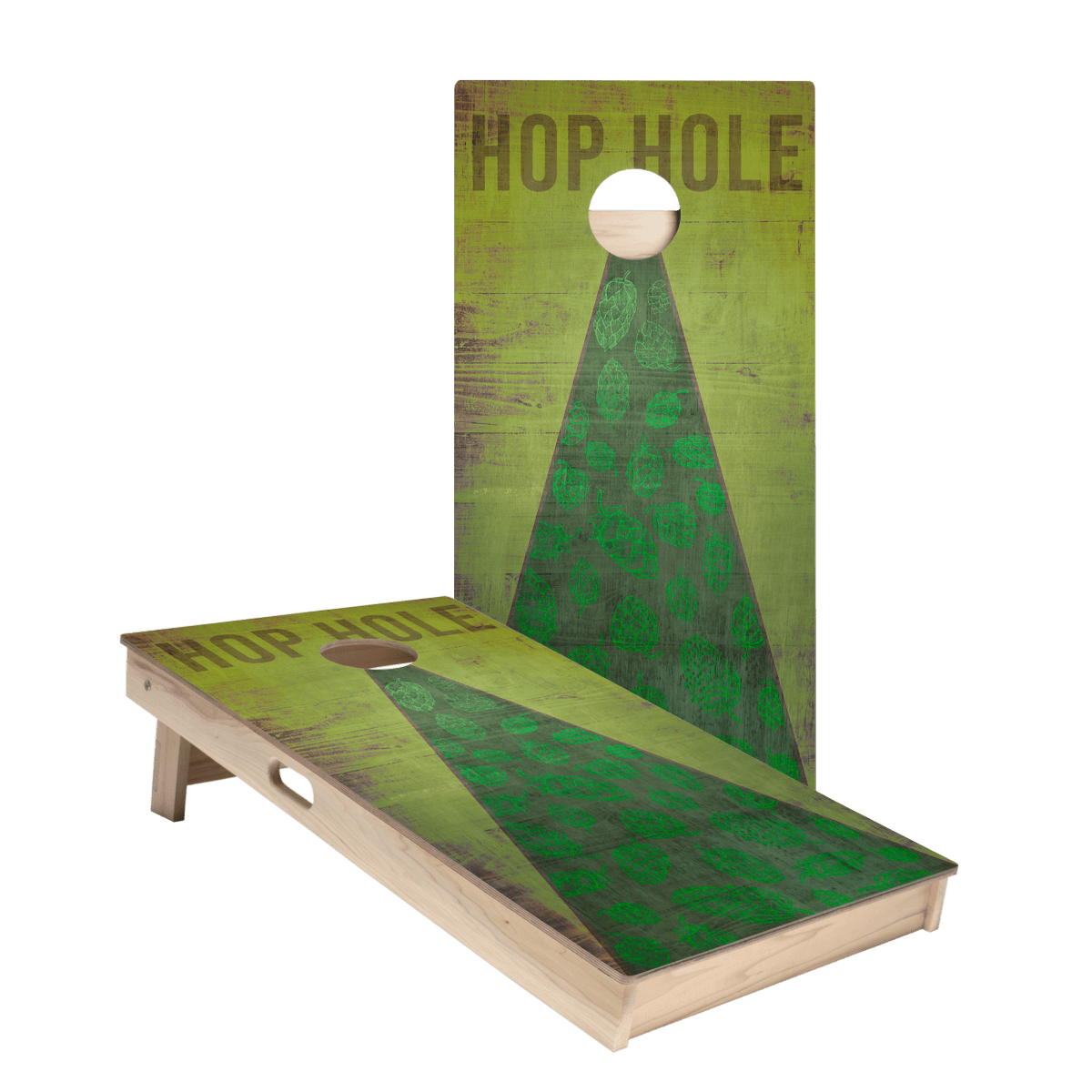 Hop Hole Star Cornhole Boards - ACA - 000160 | American Cornhole Association