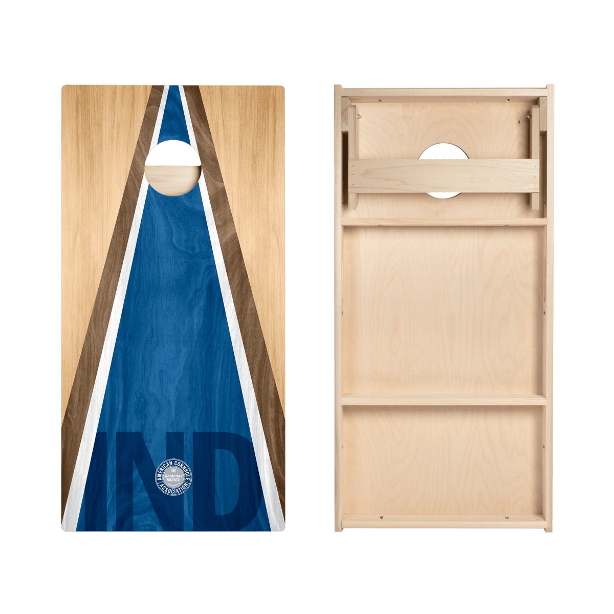 Indianapolis Football Gameday Classic Triangle Star Cornhole Boards, - American Cornhole Association