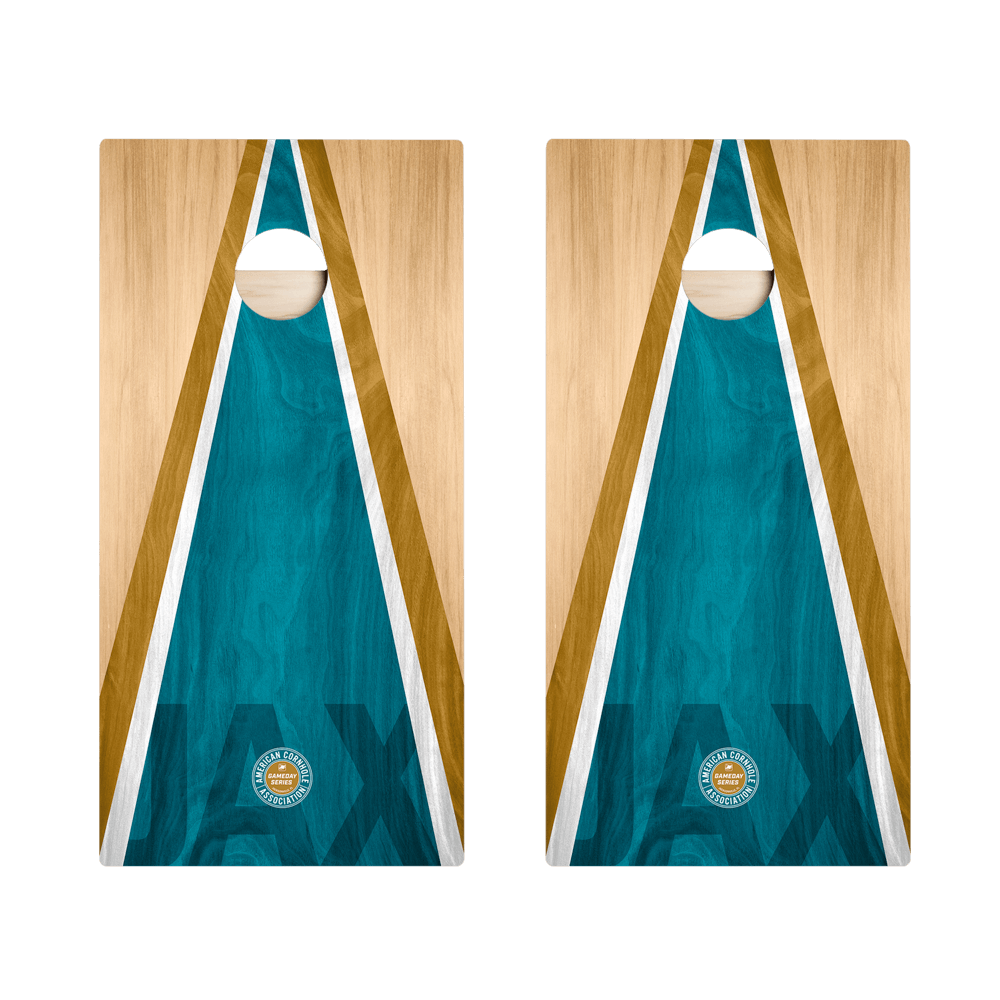 Jacksonville Football Gameday Classic Triangle Star Cornhole Boards, - American Cornhole Association