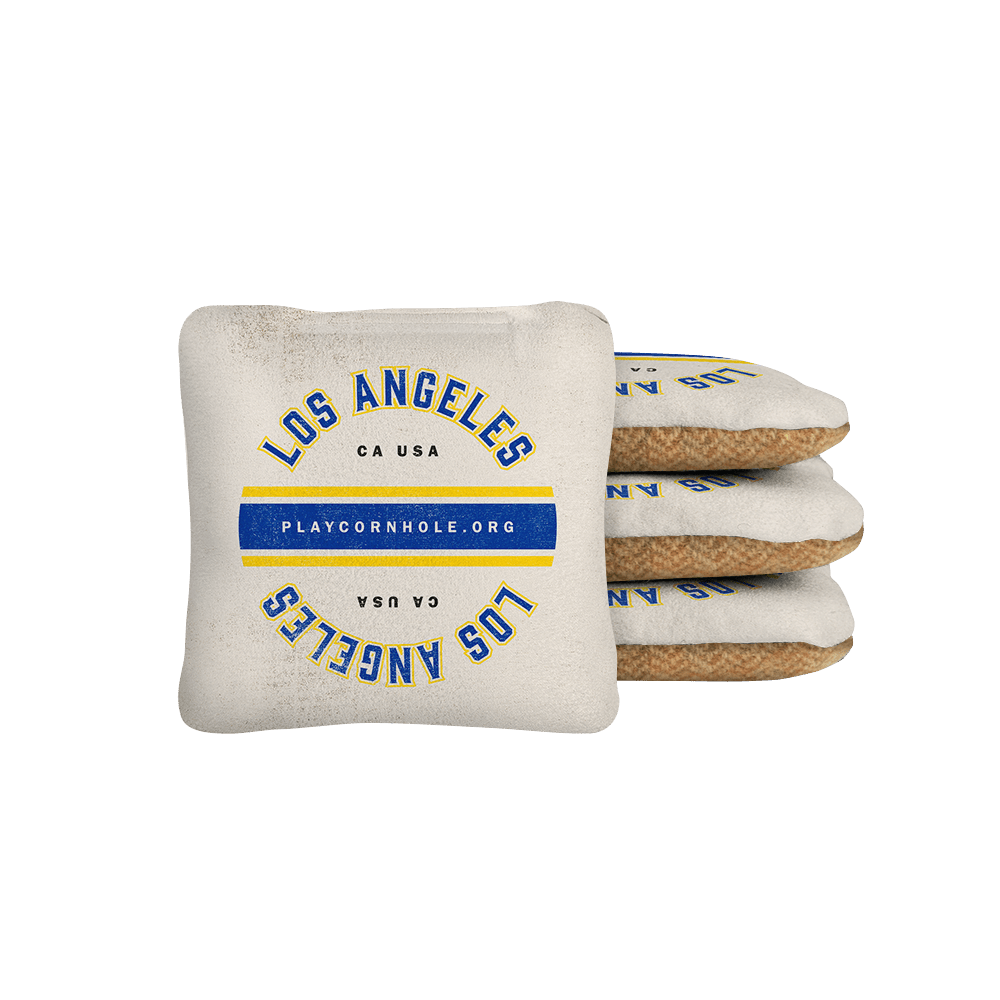 Los Angeles LAR Football Gameday Backyard 1x2 ft Cornhole Board Set - WACA - 500439 - WB | American Cornhole Association