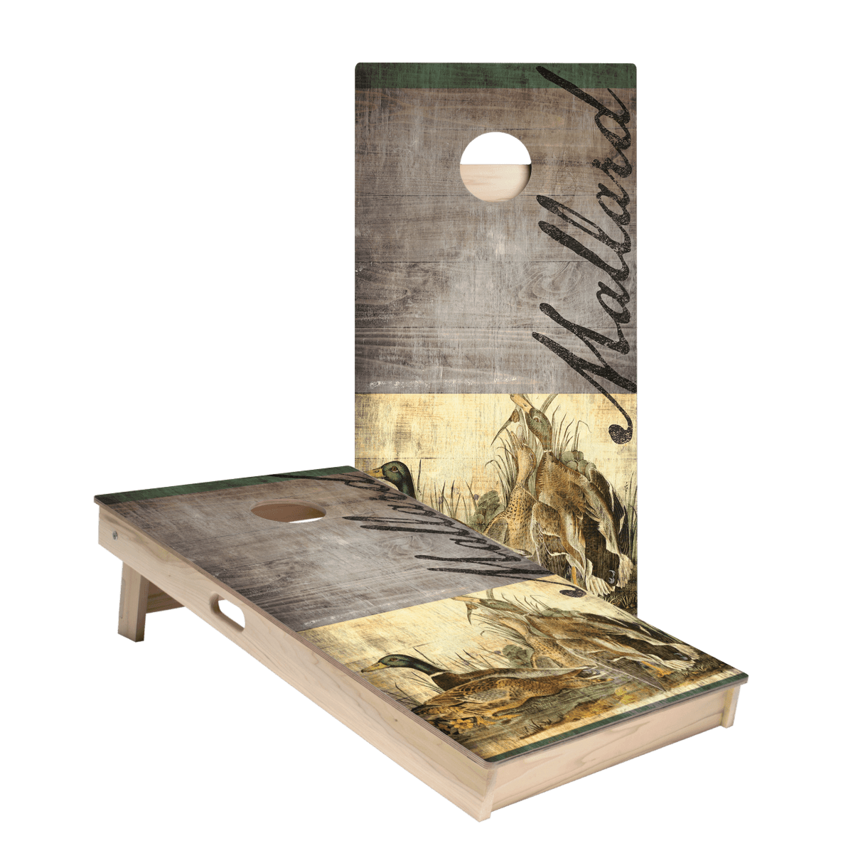 Mallard Star Cornhole Boards - ACA - 000163 | American Cornhole Association