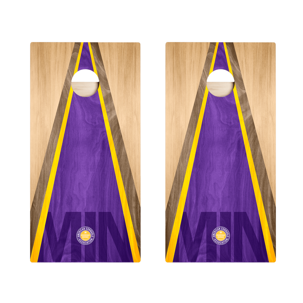 Minnesota Football Gameday Classic Triangle Star Cornhole Boards, - American Cornhole Association